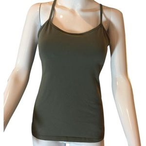 Lululemon racer back gray tank